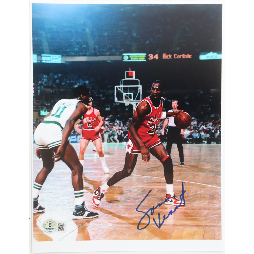 Sam Vincent Signed Bulls 8x10 Photo (Beckett) at PristineAuction.com