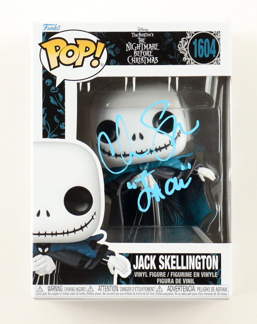 Chris Sarandon Signed "Nightmare Before Christmas" #1604 Jack Skellington Funko Pop! Vinyl Figure Inscribed "Jack" (JSA) at PristineAuction.com Chris Sarandon Signed "Nightmare Before Christmas" #1604 Jack Skellington Funko Pop! Vinyl Figure Inscribed "Jack" (JSA) at PristineAuction.com