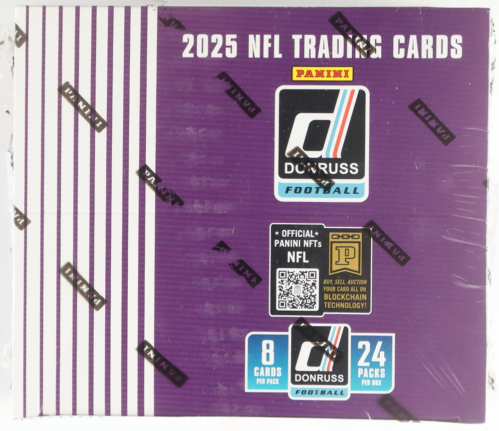 2025 Panini Donruss Football Retail Box With (24) Packs at PristineAuction.com 2025 Panini Donruss Football Retail Box With (24) Packs at PristineAuction.com