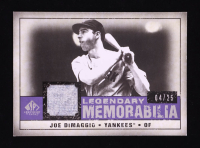 Joe DiMaggio 2008 SP Legendary Cuts Legendary Memorabilia #JD #04/25 at PristineAuction.com