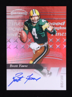 Brett Favre 2024 Panini Contenders '99 Contenders Finesse Autographs Red #CSBFE #065/100 at PristineAuction.com