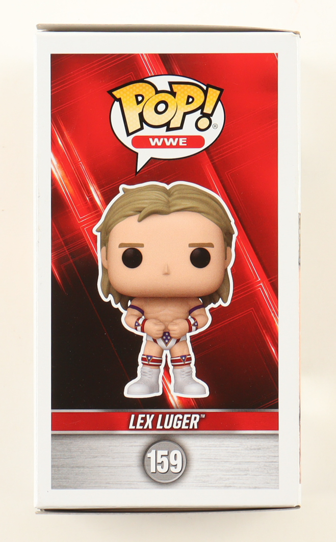 Lex Luger Signed WWE #159 Funko Pop! Vinyl Figure Inscribed "HOF 25" (JSA) at PristineAuction.com Lex Luger Signed WWE #159 Funko Pop! Vinyl Figure Inscribed "HOF 25" (JSA) at PristineAuction.com