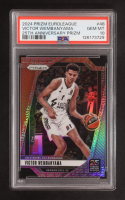 Victor Wembanyama 2024-25 Panini Euroleague 25th Anniversary Prizm #48 (PSA 10) at PristineAuction.com