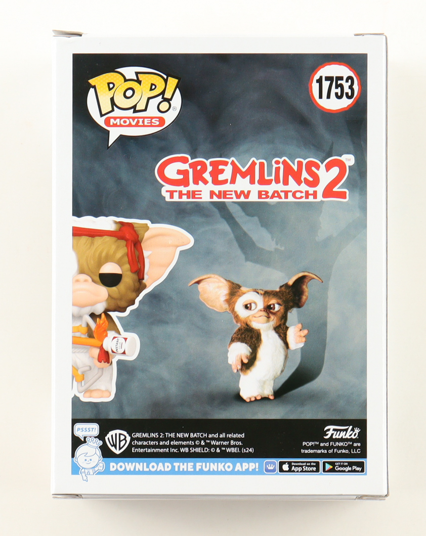 Zach Galligan Signed "Gremlins 2: The New Batch" #1753 Gizmo with Bow Funko Pop! Vinyl Figure (JSA) at PristineAuction.com Zach Galligan Signed "Gremlins 2: The New Batch" #1753 Gizmo with Bow Funko Pop! Vinyl Figure (JSA) at PristineAuction.com