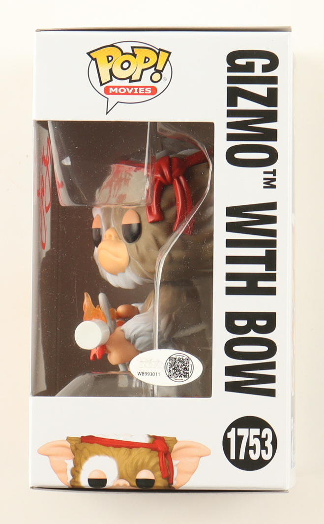 Zach Galligan Signed "Gremlins 2: The New Batch" #1753 Gizmo with Bow Funko Pop! Vinyl Figure (JSA) at PristineAuction.com Zach Galligan Signed "Gremlins 2: The New Batch" #1753 Gizmo with Bow Funko Pop! Vinyl Figure (JSA) at PristineAuction.com
