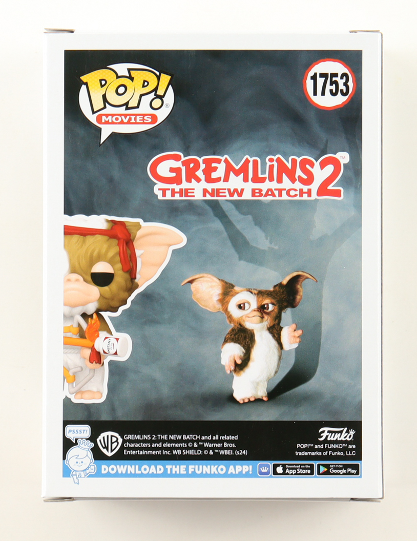 Zach Galligan Signed "Gremlins 2: The New Batch" #1753 Gizmo with Bow Funko Pop! Vinyl Figure (JSA) at PristineAuction.com Zach Galligan Signed "Gremlins 2: The New Batch" #1753 Gizmo with Bow Funko Pop! Vinyl Figure (JSA) at PristineAuction.com