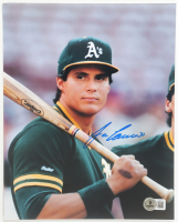 Jose Canseco Signed Athletics 8x10 Photo (Beckett) at PristineAuction.com