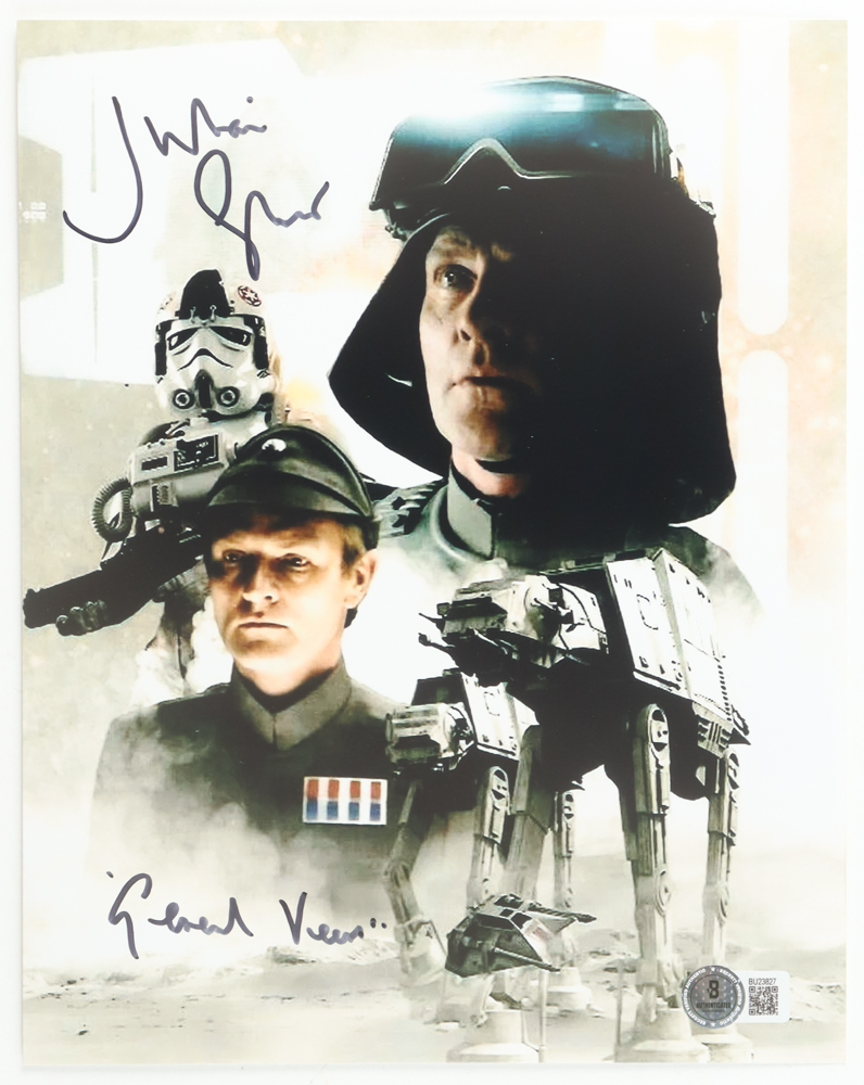 Julian Glover Signed "Star Wars" 8x10 Photo Inscribed "General Veers" (Beckett) at PristineAuction.com Julian Glover Signed "Star Wars" 8x10 Photo Inscribed "General Veers" (Beckett) at PristineAuction.com
