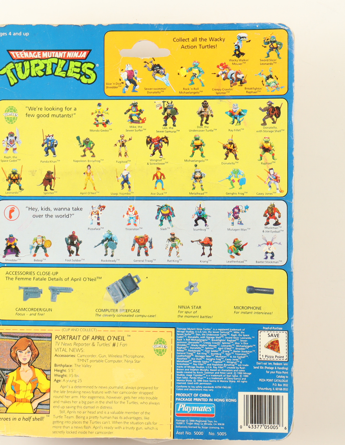 Judith Hoag Signed "Teenage Mutant Ninja Turtles" April O'Neil Action Figure (JSA) at PristineAuction.com Judith Hoag Signed "Teenage Mutant Ninja Turtles" April O'Neil Action Figure (JSA) at PristineAuction.com