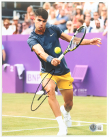 Carlos Alcaraz Signed 8x10 Photo (Beckett) at PristineAuction.com