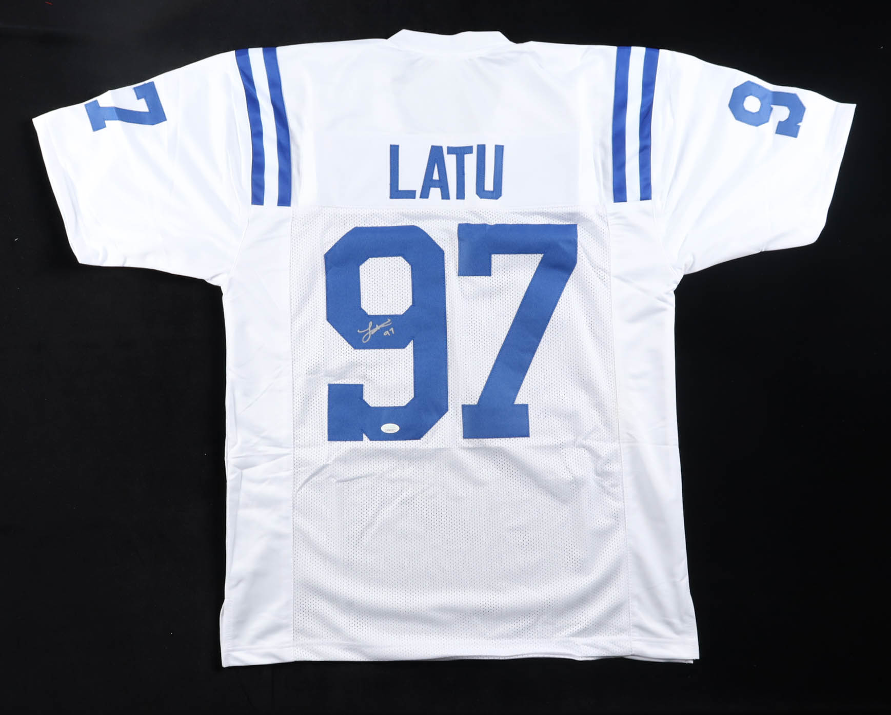 Laiatu Latu Signed Jersey (JSA) at PristineAuction.com Laiatu Latu Signed Jersey (JSA) at PristineAuction.com
