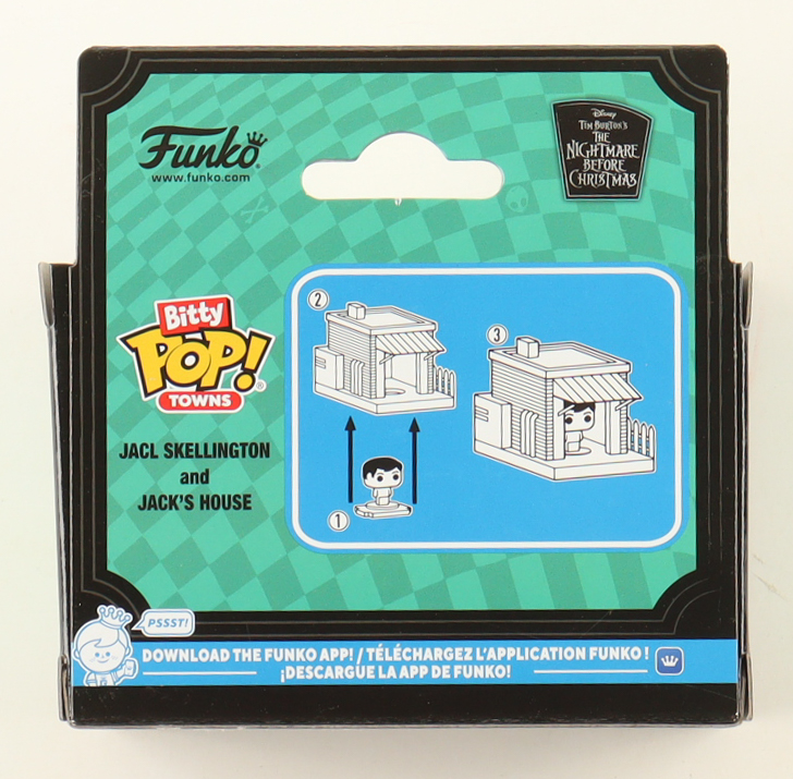 Chris Sarandon Signed "The Nightmare Before Christmas" Jack Skellington and Jack's House Funko Pop! Bitty Towns Vinyl Figure Inscribed "Jack" (JSA) at PristineAuction.com Chris Sarandon Signed "The Nightmare Before Christmas" Jack Skellington and Jack's House Funko Pop! Bitty Towns Vinyl Figure Inscribed "Jack" (JSA) at PristineAuction.com