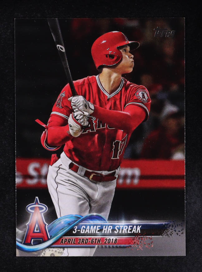 Shohei Ohtani 2018 Topps Update #US189 HL RC at PristineAuction.com Shohei Ohtani 2018 Topps Update #US189 HL RC at PristineAuction.com