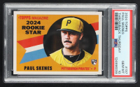 Paul Skenes 2024 Topps Throwback Thursday #137 '60 Topps Rookie Stars RC (PSA 10) at PristineAuction.com