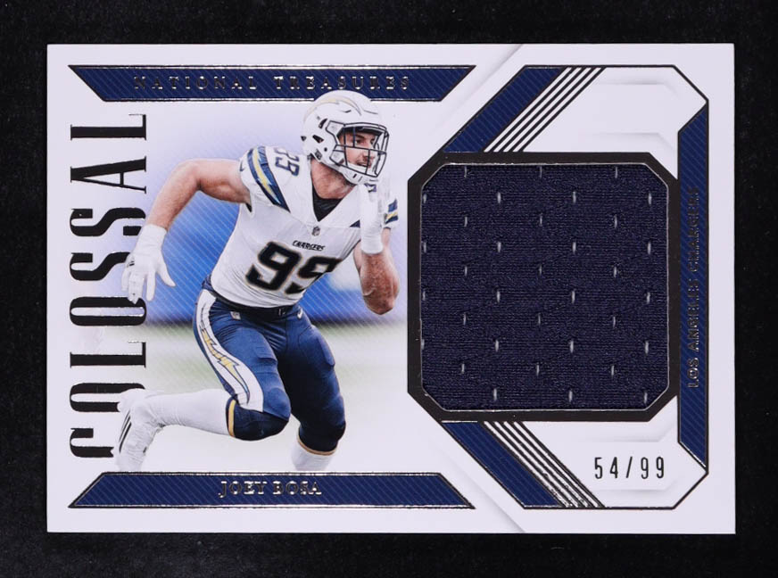 Joey Bosa 2018 Panini National Treasures Colossal Materials #31 54/99 at PristineAuction.com Joey Bosa 2018 Panini National Treasures Colossal Materials #31 54/99 at PristineAuction.com
