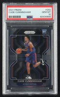 Cade Cunningham 2021 Panini Prizm #282 RC (PSA 10) at PristineAuction.com