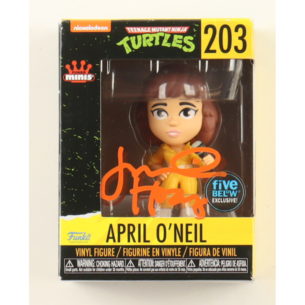 Judith Hoag Signed "Teenage Mutant Ninja Turtles" #203 April O'Neil Funko Pop Minis Vinyl Figure (JSA) at PristineAuction.com