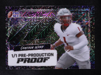 Cameron Ward 2023 Leaf Pro Set Campus VIP Black Mojo Pre-Production Proof #NNO #1/1 RC at PristineAuction.com