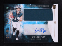 Will Shipley 2024 Panini Origins Rookie Jumbo Jersey Autographs #34 RC at PristineAuction.com