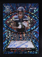 Jaxon Smith-Njigba 2023 Panini Spectra Spectral Signatures Neon Blue #5 #21/50 RC at PristineAuction.com