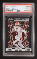 Brock Purdy 2024 Absolute Draft Diamonds #2 (PSA 10) at PristineAuction.com