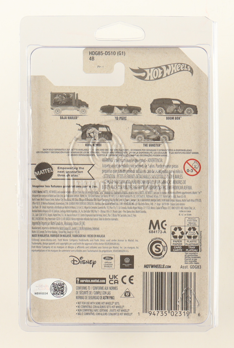 Chris Sarandon Signed LE Hot Wheels Kool Kombi Nightmare Before Christmas VHS Jack Skellington Case Diecast Car (JSA) at PristineAuction.com Chris Sarandon Signed LE Hot Wheels Kool Kombi Nightmare Before Christmas VHS Jack Skellington Case Diecast Car (JSA) at PristineAuction.com