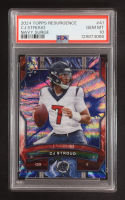 CJ Stroud 2024 Topps Resurgence Navy Surge #41 #211/275 (PSA 10) at PristineAuction.com