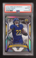 Blake Corum 2024 Topps Resurgence Refractors #150 RC (PSA 10) at PristineAuction.com