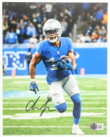 Amon-Ra St-Brown Signed Lions 8x10 Photo (Beckett) at PristineAuction.com