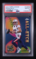 Drake Maye 2024 Topps Chrome All Etch #CAEDM RC (PSA 10) at PristineAuction.com