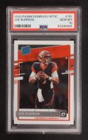 Joe Burrow 2020 Donruss Optic #151 RR (PSA 10) at PristineAuction.com