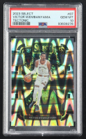 Victor Wembanyama 2023 Select Tectonic #87 RC (PSA 10) at PristineAuction.com