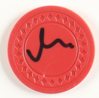 Matt Damon Signed "Rounders" Poker Chip (PSA) at PristineAuction.com