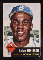 Jackie Robinson 1953 Topps #1 at PristineAuction.com