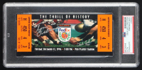 Tom Osborne Signed 1996 Orange Bowl Game Ticket (PSA) at PristineAuction.com