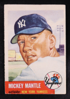 Mickey Mantle 1953 Topps #82 at PristineAuction.com