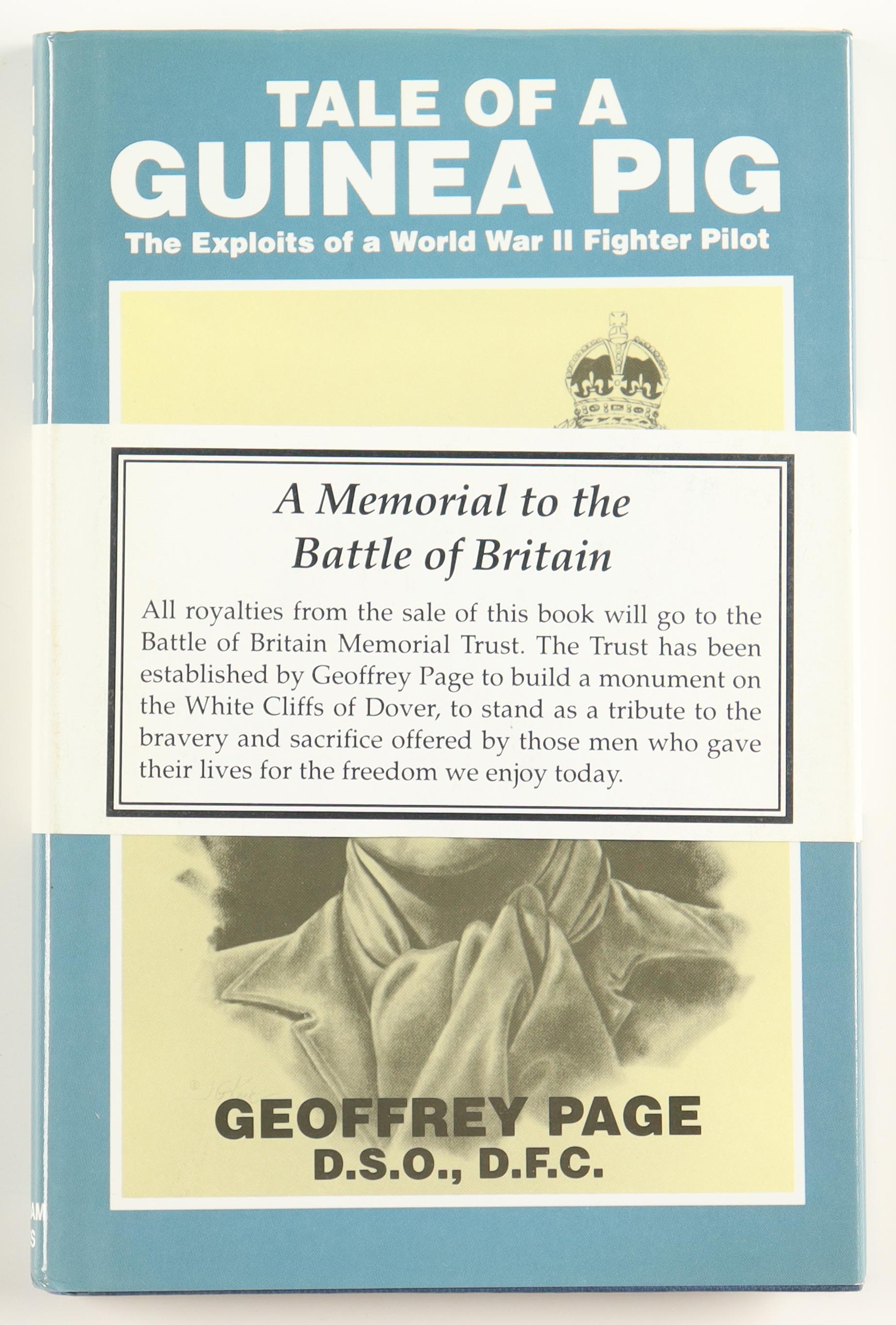 Geoffrey Page Signed "Tale of A Guinea Pig" Hardcover Book (AIV) at PristineAuction.com Geoffrey Page Signed "Tale of A Guinea Pig" Hardcover Book (AIV) at PristineAuction.com
