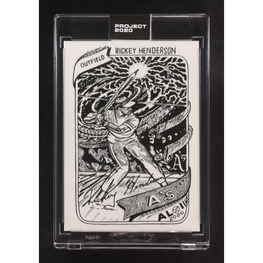 Rickey Henderson 2020 Topps Project 2020 #104 / JK5 at PristineAuction.com