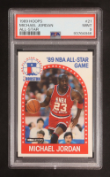 Michael Jordan 1989-90 Hoops #21 All-Star (PSA 9) at PristineAuction.com