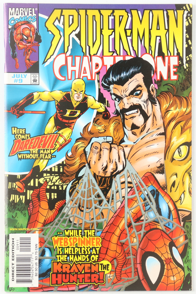 1999 SPIDER-MAN: CHAPTER ONE #9 MARVEL COMIC BOOK at PristineAuction.com 1999 SPIDER-MAN: CHAPTER ONE #9 MARVEL COMIC BOOK at PristineAuction.com