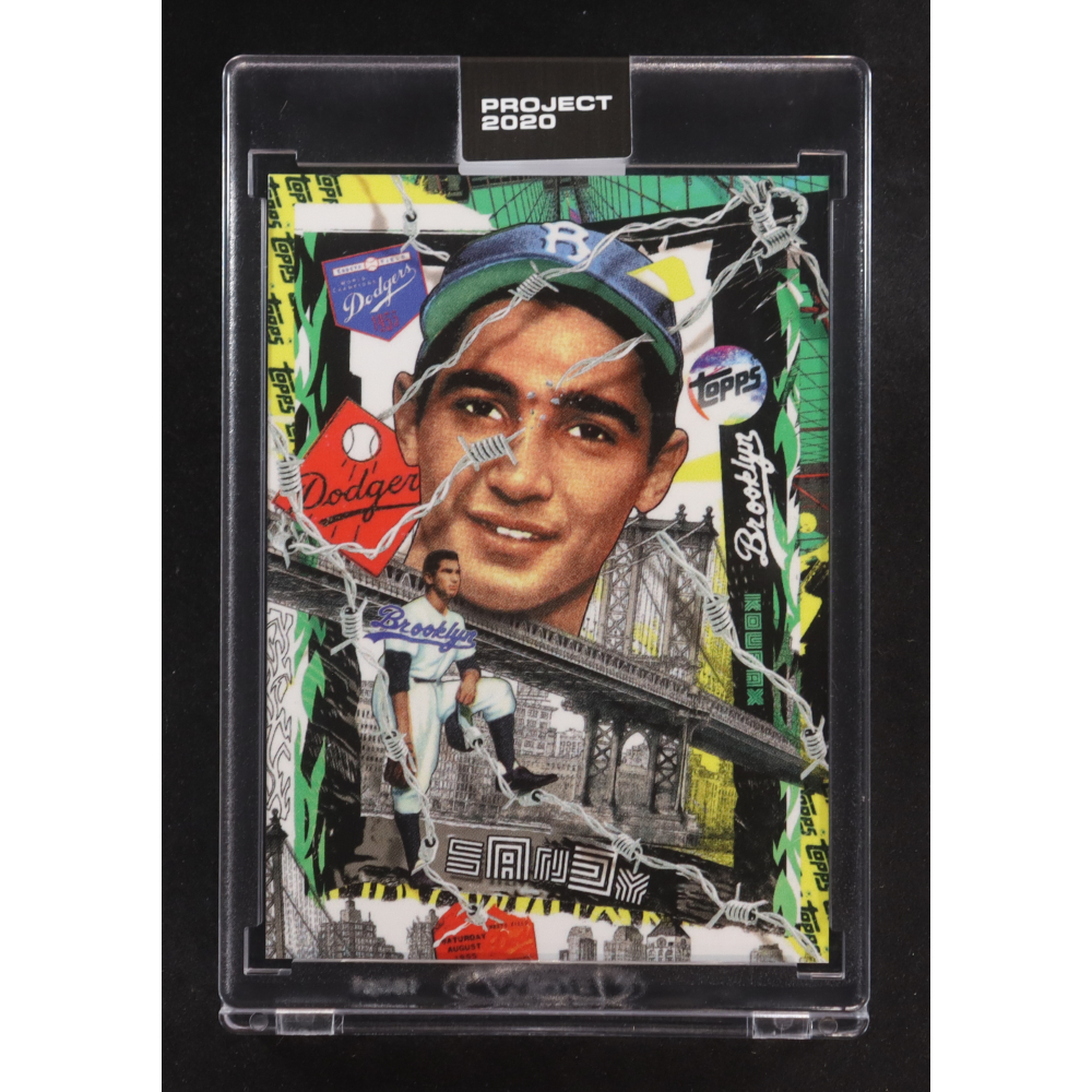 Sandy Koufax 2020 Topps Project 2020 #99 / Tyson Beck at PristineAuction.com