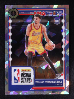 Victor Wembanyama 2023-24 Hoops Premium Stock Ice Prizm #282 RC at PristineAuction.com
