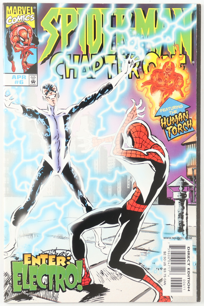 1999 SPIDER-MAN: CHAPTER ONE #6 MARVEL COMIC BOOK at PristineAuction.com 1999 SPIDER-MAN: CHAPTER ONE #6 MARVEL COMIC BOOK at PristineAuction.com