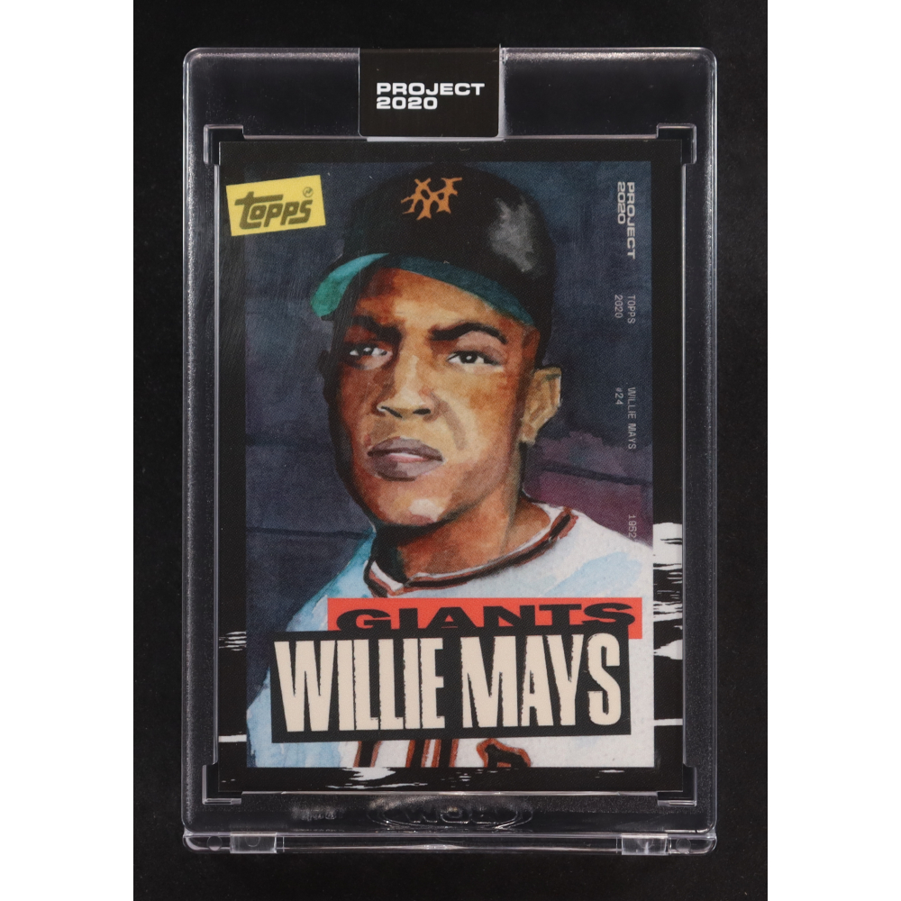 Willie Mays 2020 Topps Project 2020 #101 / Jacob Rochester at PristineAuction.com