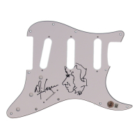 Alice Cooper Signed Electric Guitar Pick Guard with Hand-Drawn Sketch (Beckett) at PristineAuction.com