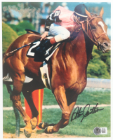 Steve Cauthen Signed 8x10 Photo (Beckett) at PristineAuction.com