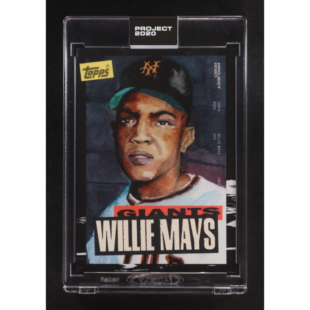 Willie Mays 2020 Topps Project 2020 #101 / Jacob Rochester at PristineAuction.com