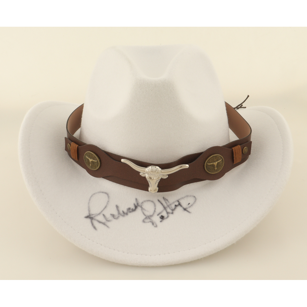 Richard Petty Signed Cowboy Hat (Beckett) at PristineAuction.com