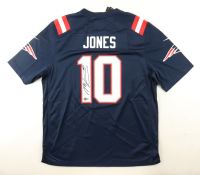 Mac Jones Signed Patriots Nike Authentic Jersey (Beckett) at PristineAuction.com