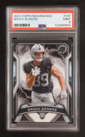 Brock Bowers 2024 Topps Resurgence #147 RC (PSA 9) at PristineAuction.com